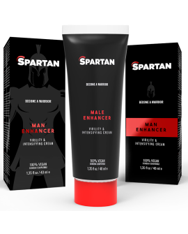 SPARTAN COUPLE GEL ERECCION-ORGASMO-DURACION 100% VEGANO