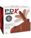 PDX PLUS MASTURBADOR PERFECT RIDE PENE Y ANO MARRON