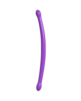 CLASSIX - DILDO DOBLE FLEXIBLE 43.7 CM MORADO