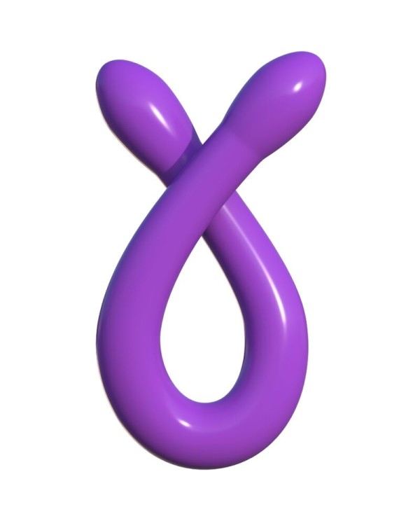 CLASSIX DILDO DOBLE FLEXIBLE 437 CM MORADO