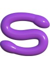 CLASSIX DILDO DOBLE FLEXIBLE 437 CM MORADO