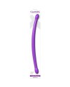 CLASSIX DILDO DOBLE FLEXIBLE 437 CM MORADO