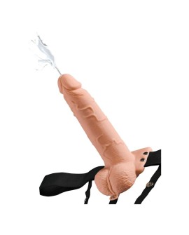 FETISH FANTASY SERIES - ARNES AJUSTABLE PENE REALISTICO CON TESTICULOS SQUIRTING 19 CM