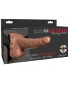 FETISH FANTASY SERIES ARNES AJUSTABLE PENE REALISTICO CON TESTICULOS RECARGABLE Y VIBRADOR 15 CM