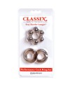 CLASSIX SET 2 ANILLOS PENE GRIS