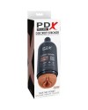 PDX PLUS MASTURBADOR STROKER DISENO DISCRETO DE BOTE CHAMPU MILK ME HONEY CARAMELO