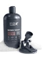 PDX PLUS MASTURBADOR STROKER DISENO DISCRETO DE BOTE CHAMPU SOOTHING SCRUB CARAMELO