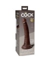 KING COCK ELITE DILDO REALISTICO SILICONA 178 CM MARRON