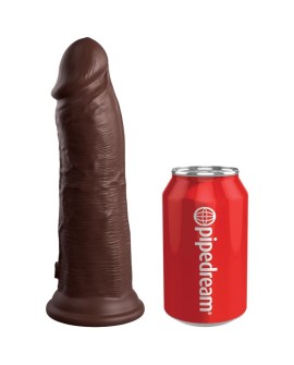 KING COCK ELITE - DILDO REALISTICO SILICONA 20.3 CM MARRON