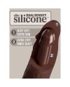 KING COCK ELITE DILDO REALISTICO SILICONA 203 CM MARRON