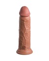 KING COCK ELITE DILDO REALISTICO SILICONA 203 CM CARAMELO