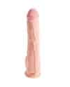 KING COCK PENE REALISTICO 3D CON TESTICULOS 248 CM NATURAL