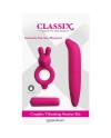 CLASSIX KIT PARA PAREJAS CON ANILLO BALA Y ESTIMULADOR ROSA