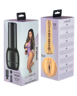 KIIROO - FEEL SKYLER LO STARS COLLECTION STROKERS POWERBLOW COMPATIBLE