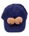 DIABLO PICANTE GORRA CON TETAS AZUL