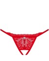 OBSESSIVE CHILISA TANGA CROTCHLESS XS S