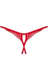 OBSESSIVE CHILISA TANGA CROTCHLESS XS S