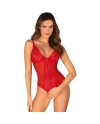 OBSESSIVE CHILISA CROTCHLESS TEDDY XS S