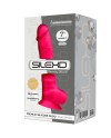 SILEXD MODELO 1 PENE REALISTICO SILICONA PREMIUM SILEXPAN FUCSIA 175 CM