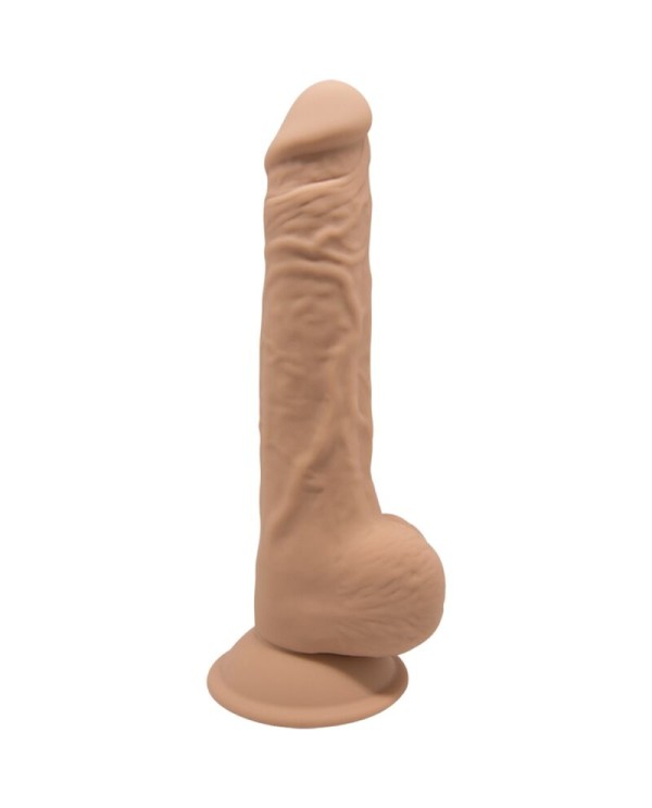 SILEXD MODELO 1 PENE REALISTICO SILICONA PREMIUM SILEXPAN CARAMELO 24 CM