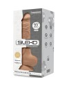 SILEXD MODELO 1 PENE REALISTICO SILICONA PREMIUM SILEXPAN CARAMELO 24 CM