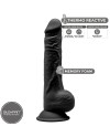 SILEXD MODELO 1 PENE REALISTICO SILICONA PREMIUM SILEXPAN NEGRO 24 CM