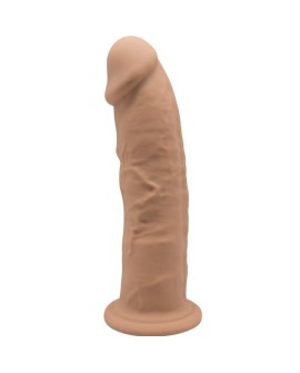 SILEXD - MODELO 2 PENE REALISTICO SILICONA PREMIUM SILEXPAN CARAMELO 23 CM