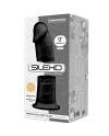 SILEXD MODELO 2 PENE REALISTICO SILICONA PREMIUM SILEXPAN NEGRO 23 CM