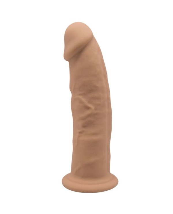 SILEXD MODELO 2 PENE REALISTICO SILICONA PREMIUM SILEXPAN CARAMELO 19 CM