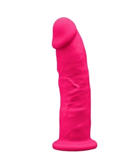 SILEXD - MODELO 2 PENE REALISTICO SILICONA PREMIUM SILEXPAN FUCSIA 19 CM