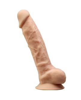 SILEXD - MODELO 1 PENE REALISTICO SILICONA PREMIUM SILEXPAN 20 CM