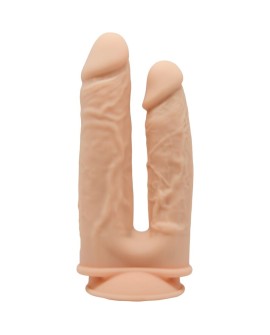 SILEXD - MODELO 1 PENE REALISTICO DOBLE PENETRACION SILICONA PREMIUM SILEXPAN 17.5 / 19.5 CM