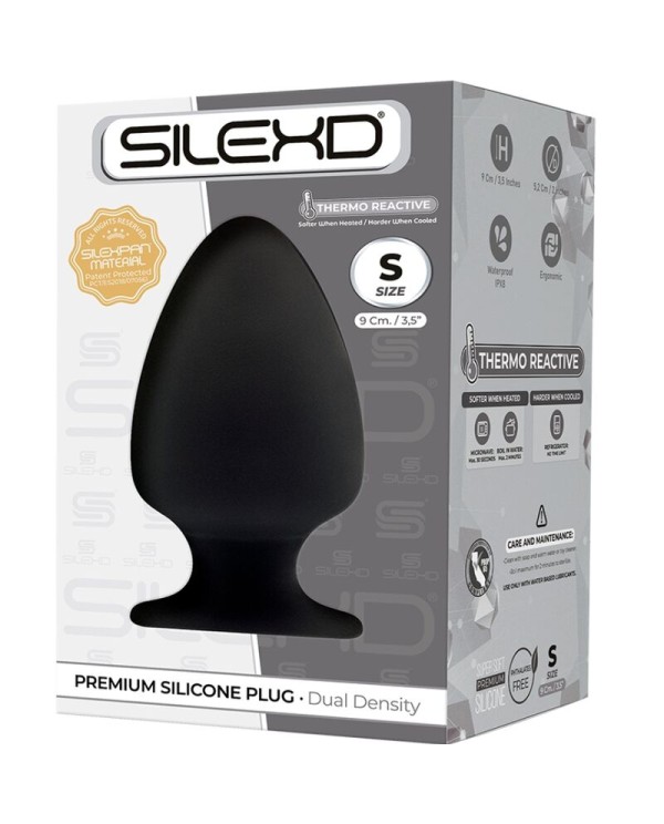 SILEXD MODELO 1 PLUG ANAL SILICONA PREMIUM SILEXPAN PREMIUM TERMORREACTIVO TALLA S