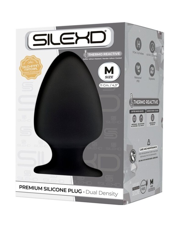 SILEXD MODELO 1 PLUG ANAL SILICONA PREMIUM SILEXPAN PREMIUM TERMORREACTIVO TALLA M