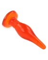 BAILE PLUG ANAL TACTO SUAVE ROJO 142 CM