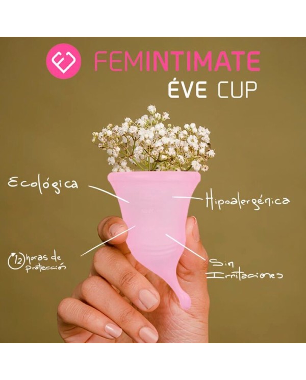 FEMINTIMATE EVE NEW COPA MENSTRUAL SILICONA TALLA M