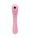 FEMINTIMATE DAISY MASSAGER SUCCIONADOR Y VIBRADOR ROSA