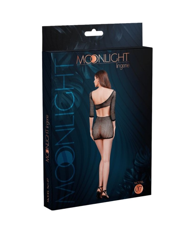 MOONLIGHT MODELO 7 VESTIDO DE RED NEGRO TALLA UNICA