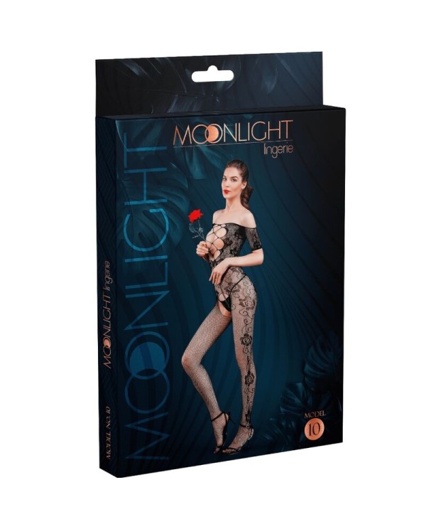 MOONLIGHT MODELO 10 BODYSTOCKING NEGRO TALLA UNICA