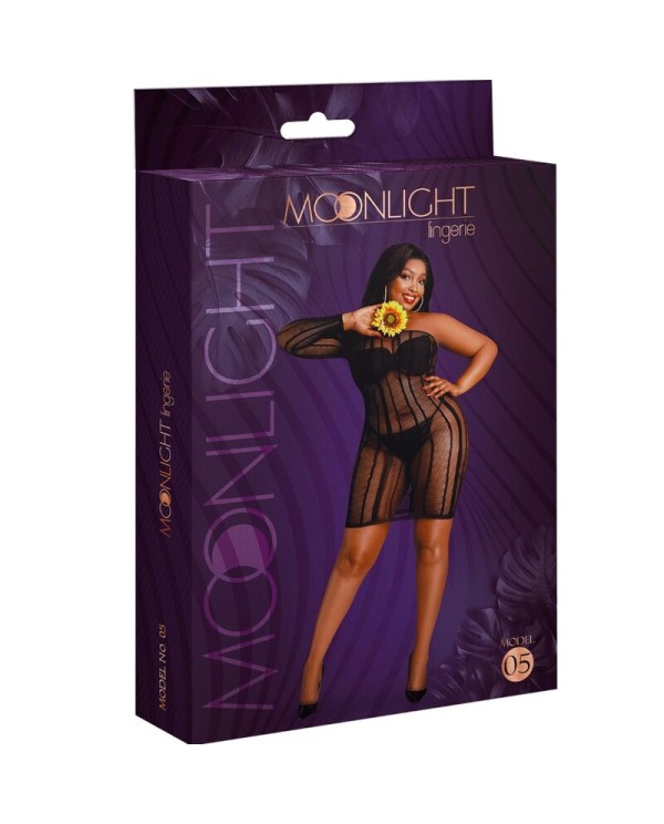 MOONLIGHT MODELO 5 VESTIDO NEGRO TALLA UNICA PLUS SIZE