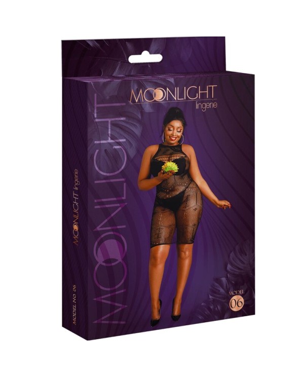 MOONLIGHT MODELO 6 VESTIDO NEGRO TALLA UNICA PLUS SIZE