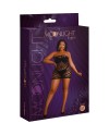 MOONLIGHT MODELO 10 VESTIDO REJILLA NEGRO TALLA UNICA PLUS SIZE