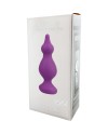 ADRIEN LASTIC AMUSE PLUG ANAL SILICONA VIOLETA TALLA M