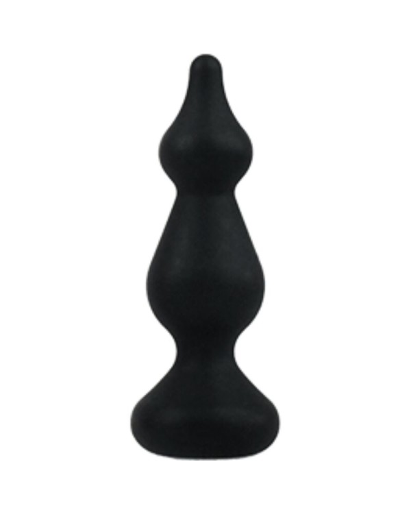 ADRIEN LASTIC AMUSE PLUG ANAL SILICONA NEGRO TALLA S