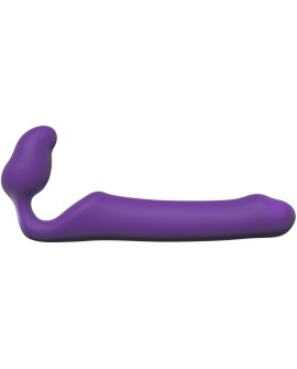 ADRIEN LASTIC - QUEENS STRAP-ON FLEXIBLE VIOLETA TALLA L