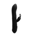 ADRIEN LASTIC TWISTER MASAJEADOR VIBRADOR Y ROTADOR RABBIT NEGRO