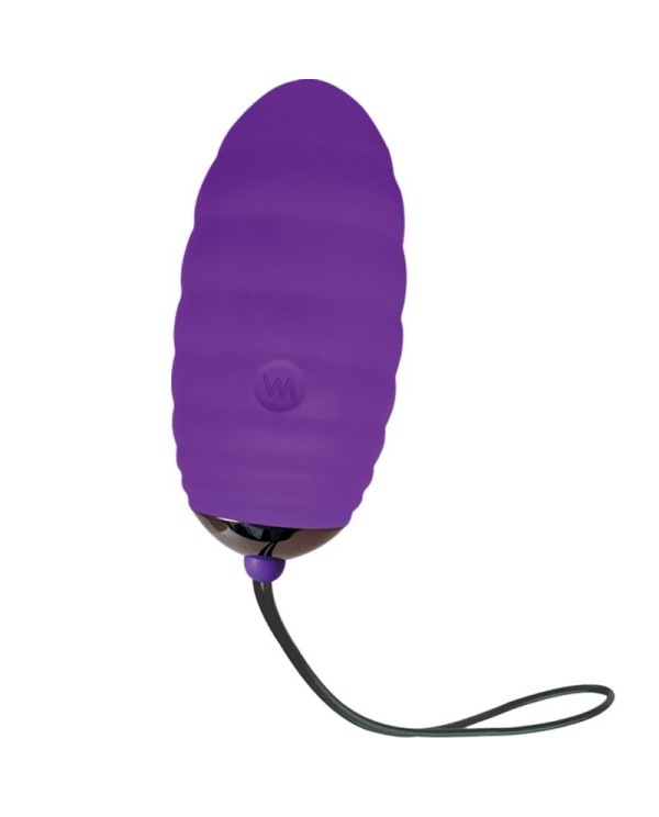 ADRIEN LASTIC OCEAN BREEZE 20 HUEVO VIBRADOR RECARGABLE CONTROL REMOTO VIOLETA