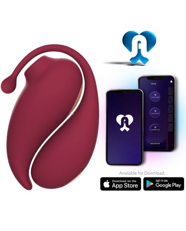 ADRIEN LASTIC INSPIRATION SUCCIONADOR CLITORIS HUEVO VIBRADOR ROJO APP GRATUITA