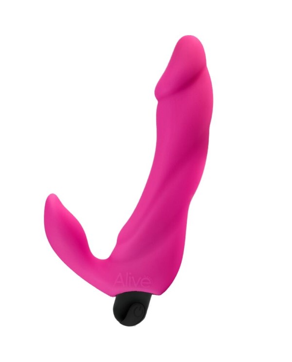 ALIVE BIFUN PRO DILDO VIBRADOR ROSA 149 CM