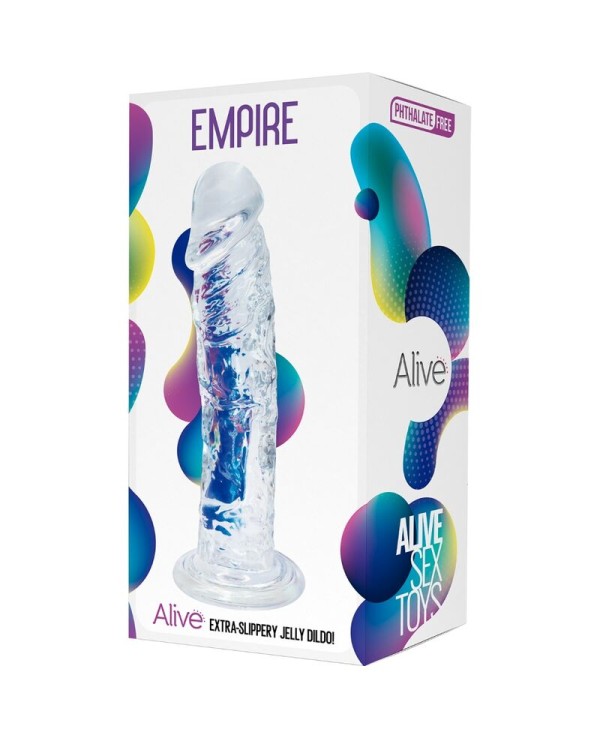 ALIVE EMPIRE PENE REALISTICO TRANSPARENTE 193 CM